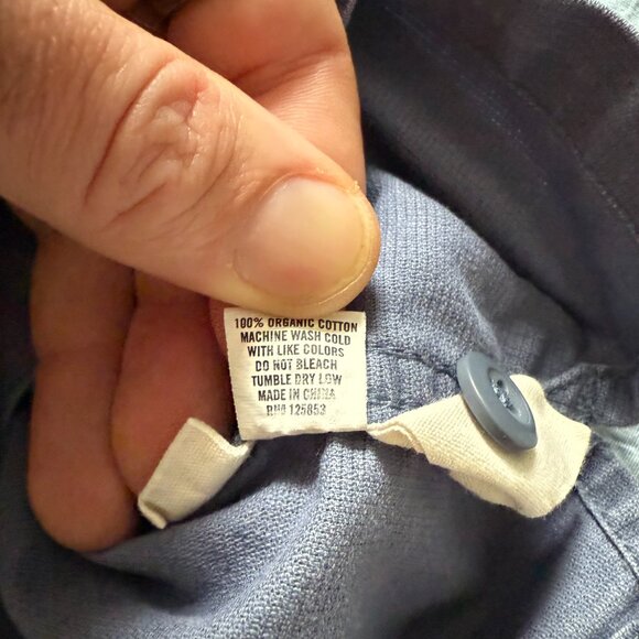 Taylor Stitch The Jungle Shirt in Ocean - Size XL (44) - Picture 4 of 6